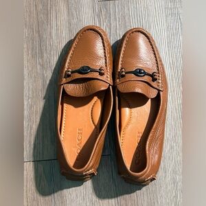 Coach Crosby Driving leather loafers